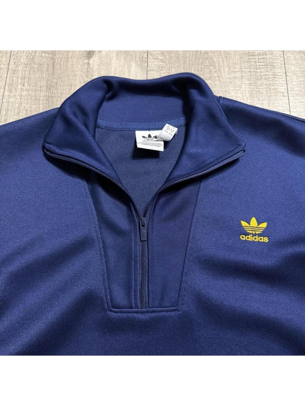 Adidas ADICOLOR CLASSICS Originals Oversized Half-Zip Screw Sweatshirt Women - Picture 6 of 11